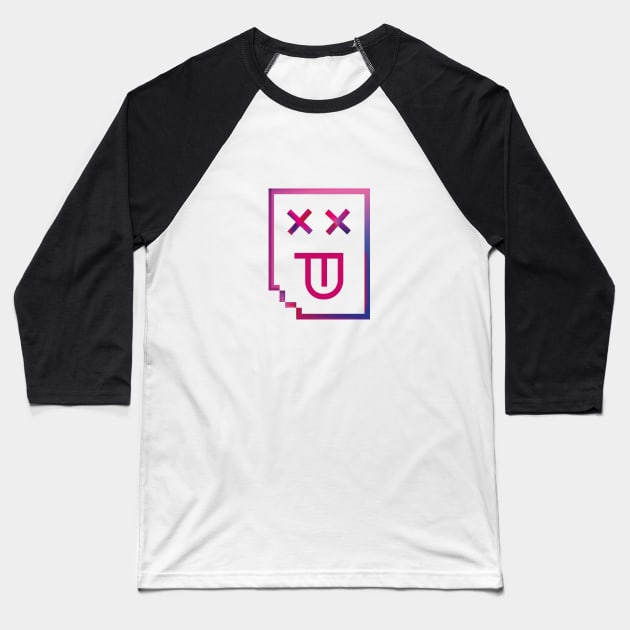 System Error Baseball T-Shirt by Ixly